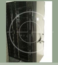 Combat Weapon Racks in black finish
