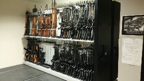 Forensic Firearm Lab Weapon Storage