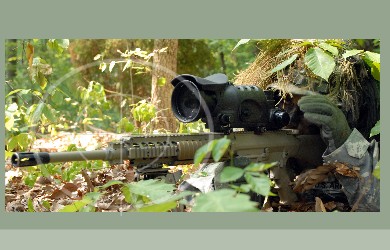 M110 SASS Sniper Rifle Weapon Storage