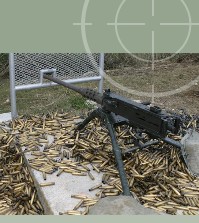 M2 .50 Cal Machine Gun, M2 .50 cal heavy barrel machine gun, M2 .50 cal  Weapon Storage Racks