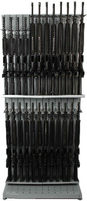 M16s stored in Combat Weapon Shelving