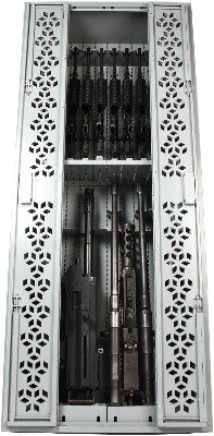 Machine Gun Vertical Weapon Storage System